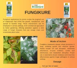 Easykrishi Fungikure Fungicide For Controlling Fungal Infection, Protecting Plants And Crops From Fungal Diseases. 2