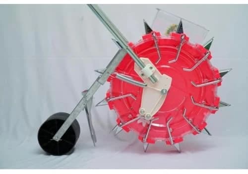 JAIVEER Hand Operated Manual Seeder, 12 Teeth, Single Row Roller Type Plant Seeder, Durable, Easy To Use, Ideal For Fields - Image 2