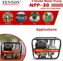 Fenton Krishi FTK-WP-30 Centrifugal Water Pump, 6.5 HP With 3 Inch Inlet And Outlet Heavy Duty Product - Image 2