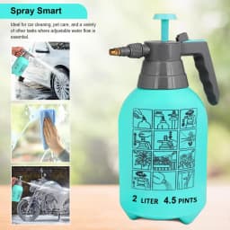 CropKraft Garden Sprayer (2L Capacity) Round, Ideal For Home And Garden Tasks, Spraying Pesticides, Insecticides, Or Water On Plants. 4