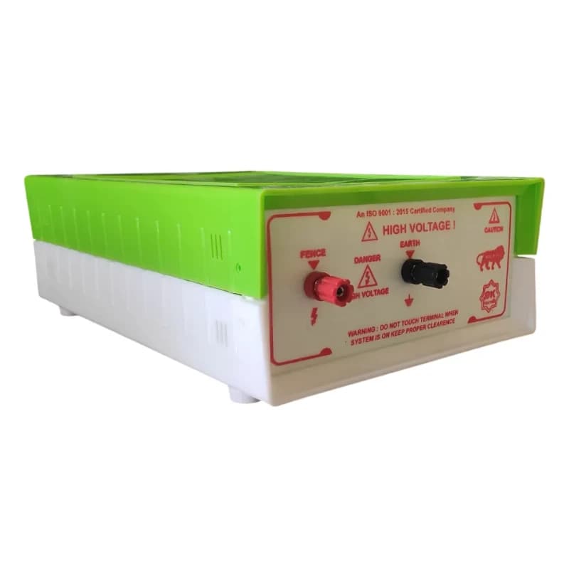 Urja 15 KV Solar Zhatka Machine Combo Set For 50 Acre Includes Battery 12V x 26Ah, Earthing Set And 40 Watt Solar Panel - Image 4