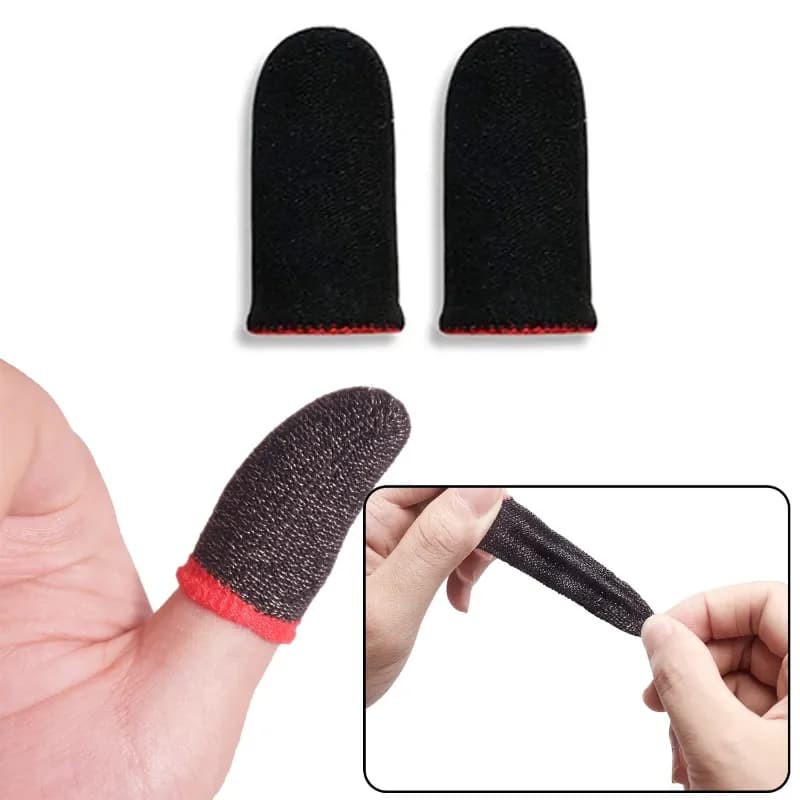 Thumb & Finger Sleeve for Mobile Game, Pubg, COD, Freefire (1 Pair) - Image 5