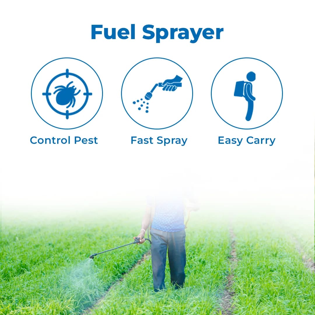 Balwaan BKS 35 Knapsack Petrol Power Sprayer 4 Stroke, Used For Spraying Liquid Solutions In Agricultural & Gardening Area, 25 Liter Tank Capacity - Image 3