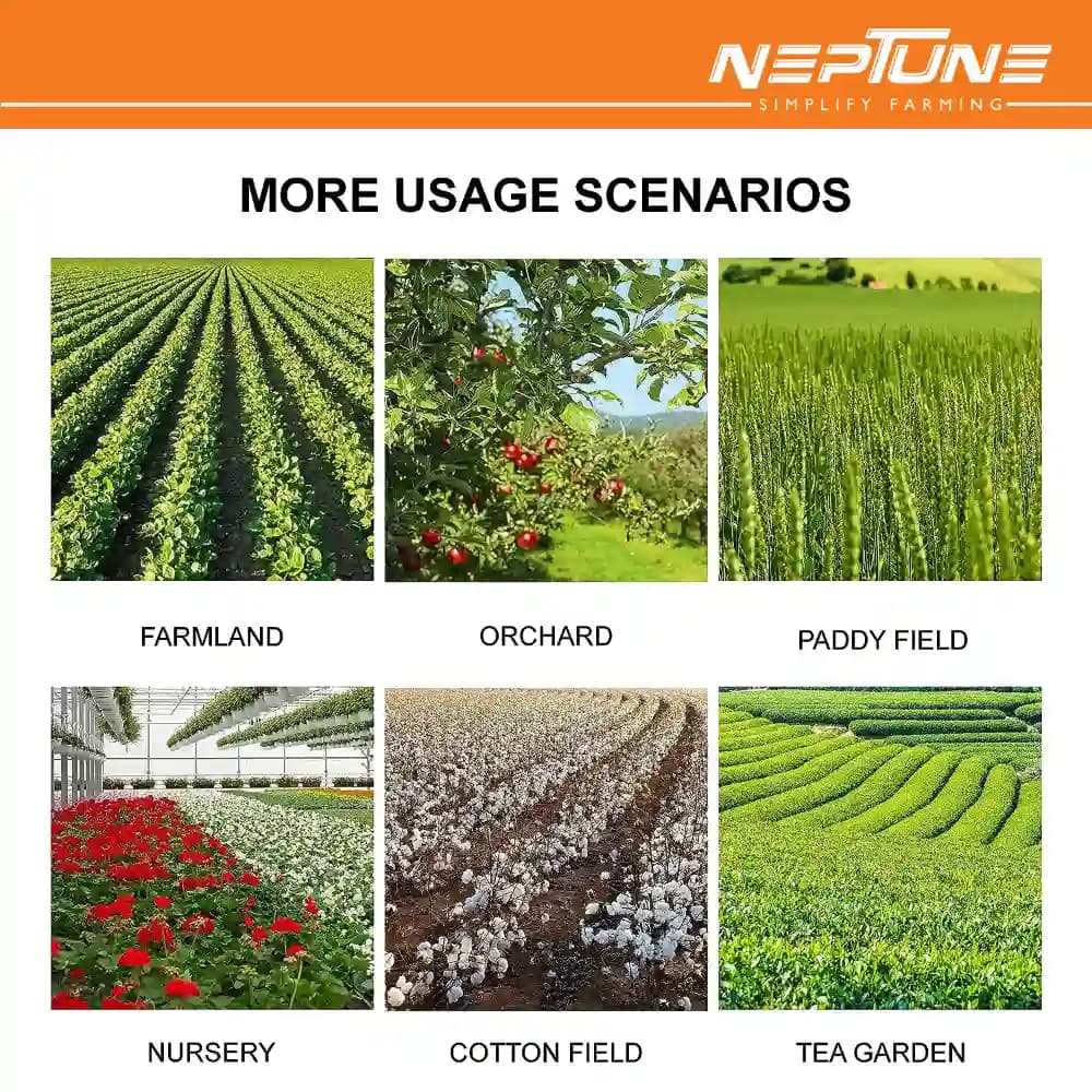 Neptune PW-768A 2-Stroke Portable Power Sprayer, 26CC Petrol Engine, 15 Meter Hose, High Pressure Up To 35 Feet Spray, Ideal For Farming & Garden - Image 9