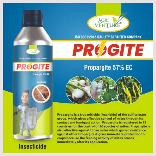 Agriventure PROGITE Propargite 57% EC Insecticide, Use for Brinjal, Chilli, Apple, and Tea - Image 3