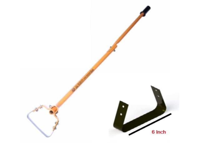 Mahan GHH Manual Hand Weeder With Long 4.3 Feet Handles, Easy To Use, Light Weight