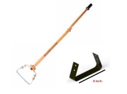Mahan GHH Manual Hand Weeder With Long 4.3 Feet Handles, Easy To Use, Light Weight 1