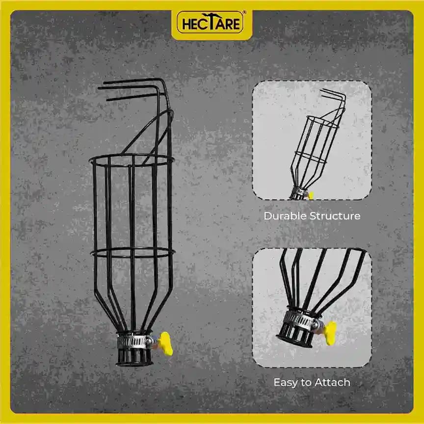 हेक्टेयर फल हार्वेस्टर या लीमोन और अन्य छोटे फलों के लिए पिकर, धातु सामग्री, पाउडर रस्ट प्रूफ कोटेड - Image 2