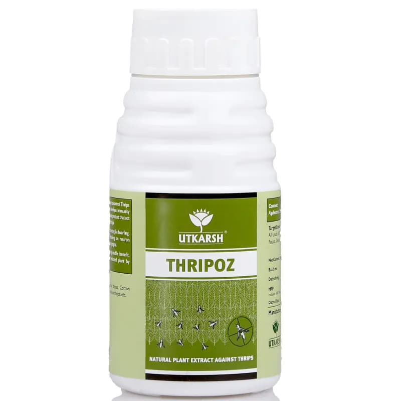 Utkarsh Thripoz, Natural Plants Extract, Against Thrips, Natural Plant Protector For Sucking Pests, Aphids And White Fly - Image 11