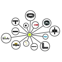 Vasudha Irrigation Plants Drip Irrigation Kit, Watering Kit for Home Garden, Farming & Agriculture Purposes 5