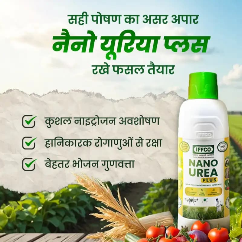 IFFCO NANO UREA PLUS Fertilizer, High-Efficiency Nitrogen Supply And Crop Growth - Image 2