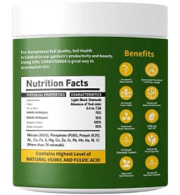 100% Organic HUMATE, Contains Highest Humic & Fulvic Acid, From USA, Humic Acid 58%, Fulvic Acid 33% 4