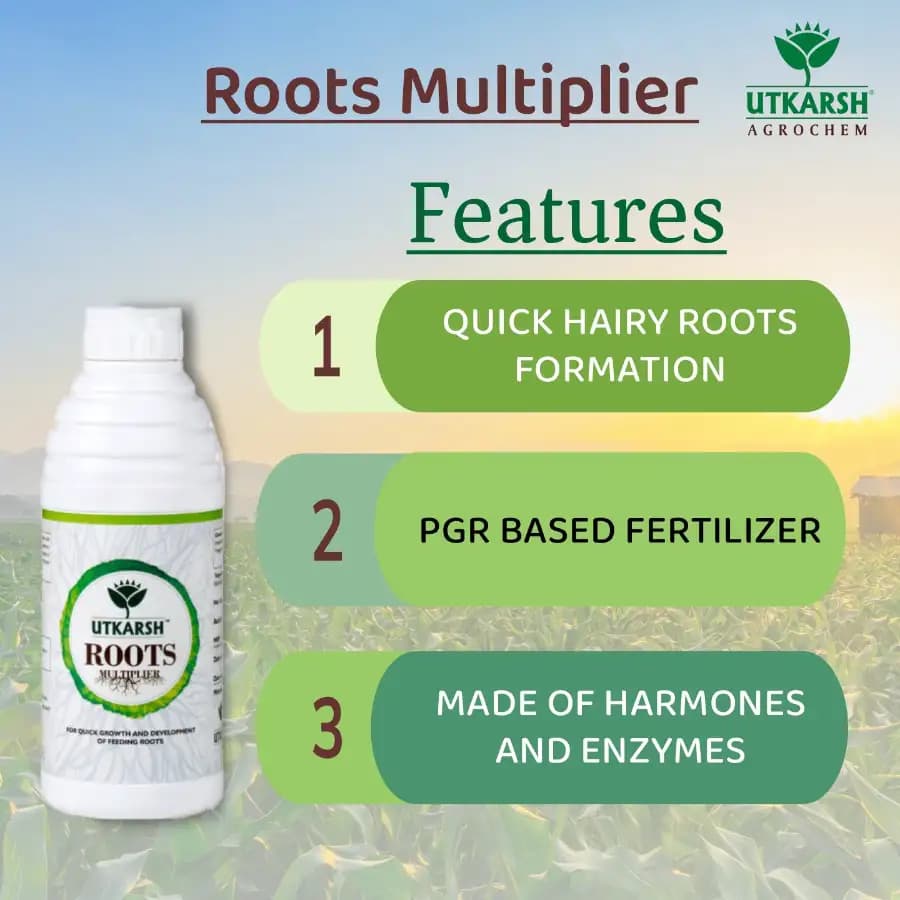 Utkarsh Roots Multiplier For Quick Growth and Development of Feeding Roots - Image 3