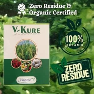 V Kure Bactericide & Fungicide Special, 100 % organic , Combination Of Eugenol, Thymol, potassium salts, cationic surface agent, sodium salts. - Image 5