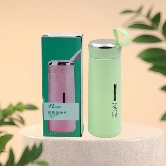 Vaccum Flask Nice Water Bottle, BPA-Free For Travel Cold And Hot Water (400ml) - Image 6