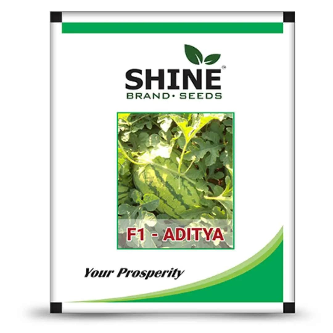 Water Melon Aditya F1 Hybrid-Shine Brand Seed, Tarbooj Ke Beej, Excellent Quality