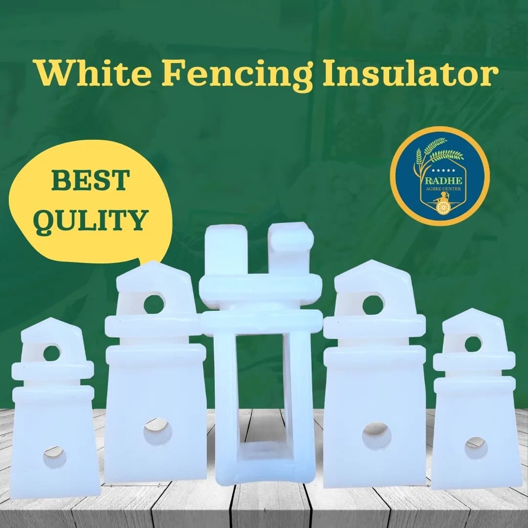 Radhe 2 Inch Heavy Plastic Insulator, Used For Solar Zhatka Machine Fencing With Clutch Wire - Image 6