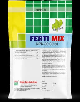 Bhumi Fertimix Npk 00:00:50 Water Soluble Fertilizer, Enhances Photosynthesis, Water Uptake And Nutrient Transport. 2