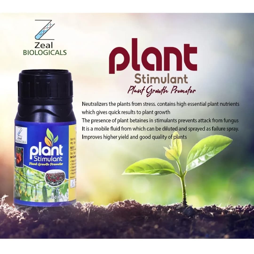 Zeal Biologicals Plant Stimulant, Organic Liquid For Immunity, Growth, and Crop Nutrition - Image 2
