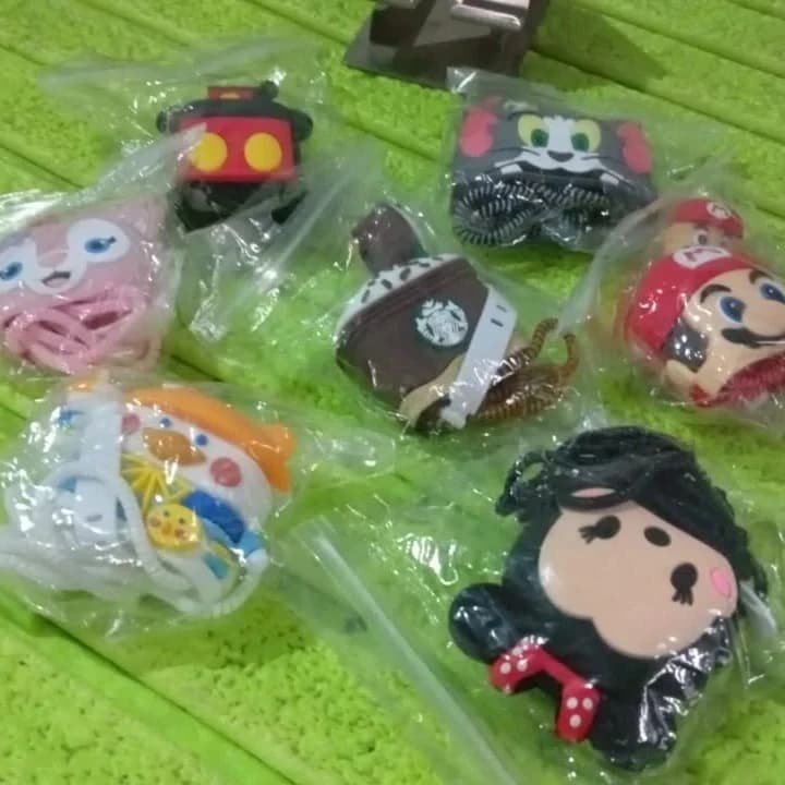 Cartoon Character Silicon Charger Case Cover iP 18-20W, iPhone (Mix Design - 1 Pc) - Image 6