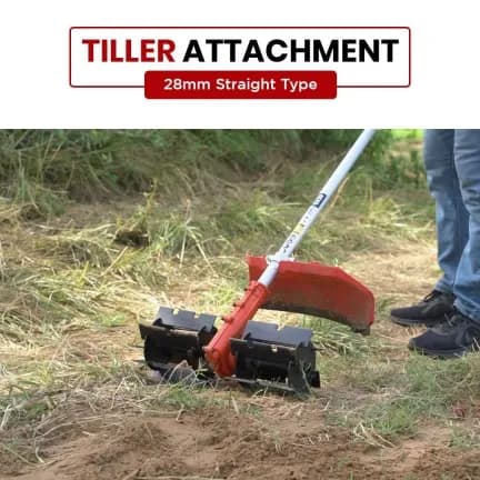 Balwaan Tiller Attachment For Brush Cutter, 28mm Straight Type Weeder In Fruits And Vegetables - Image 3