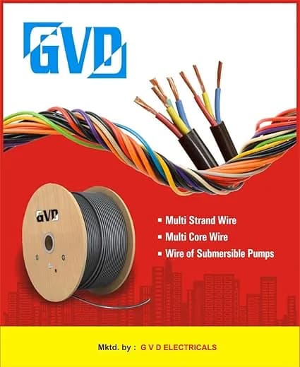 GVD Red Single Core FR PVC Flexible Insulated Copper Wire For Agriculture, Home, Domestic & Industrial Use - Image 4