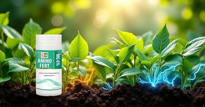 Titan Agritech Aminofert MG 6% Amino Acid Chelated Mineral Magnesium 6% Bioavailable, Improves Root Strength And Stress Tolerance - Image 2