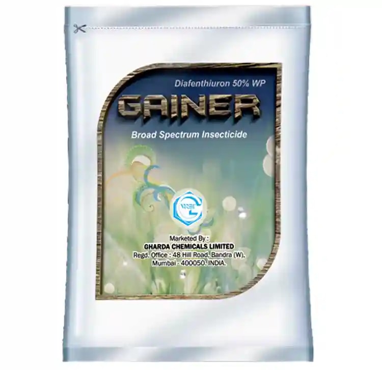 Gharda Gainer - Diafenthiuron 50% Wp Insecticide, Broad Spectrum Insecticide