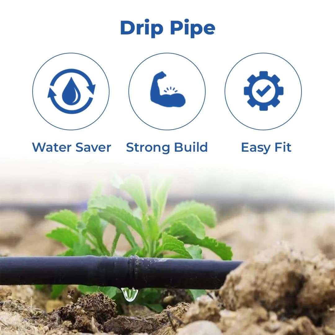 Siddhi Drip Irrigation Pipe Lateral 20mm Pipe (Length - 300 Meter) , UV resistant, LLDPE Material - Image 3