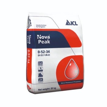 ICL Mono Potassium Phosphate (00:52:34) Water Soluble Fertilizer, Recommended Using For Drip Fertigation or Foliar Spray