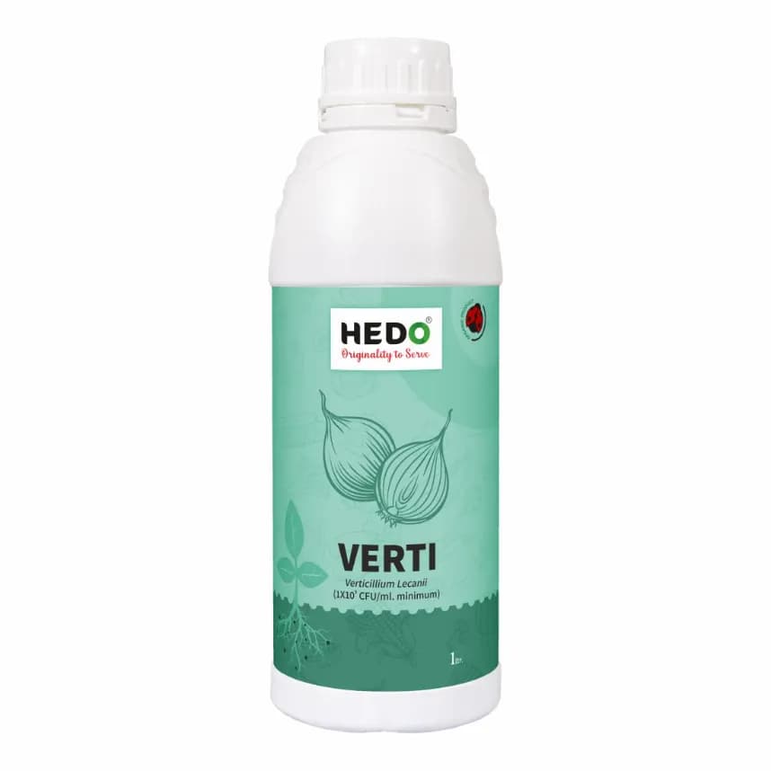 HEDO Verticillium Lecanii Liquid Bio Pesticide, For Agriculture, Garden & All Crops To Control Aphids, Thrips, Whiteflies, & Jassids - Image 1