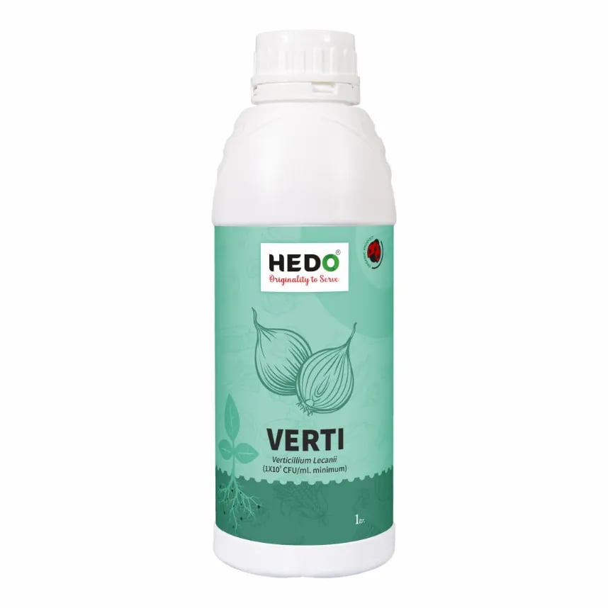 HEDO Verticillium Lecanii Liquid Bio Pesticide, For Agriculture, Garden & All Crops To Control Aphids, Thrips, Whiteflies, & Jassids
