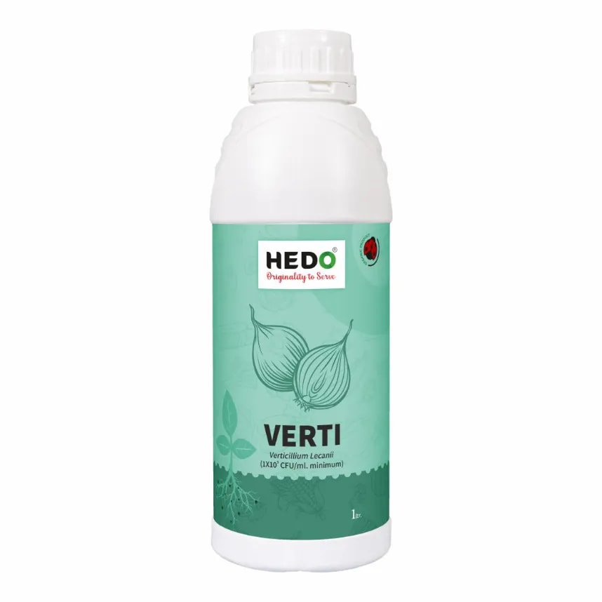 HEDO Verticillium Lecanii Liquid Bio Pesticide, For Agriculture, Garden & All Crops To Control Aphids, Thrips, Whiteflies, & Jassids