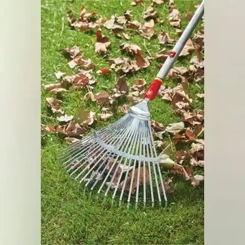 Wolf Garten UE M Leaf Rake Without Handle, Working Width 50 Cm Leaf Rake, Clean Leaves.