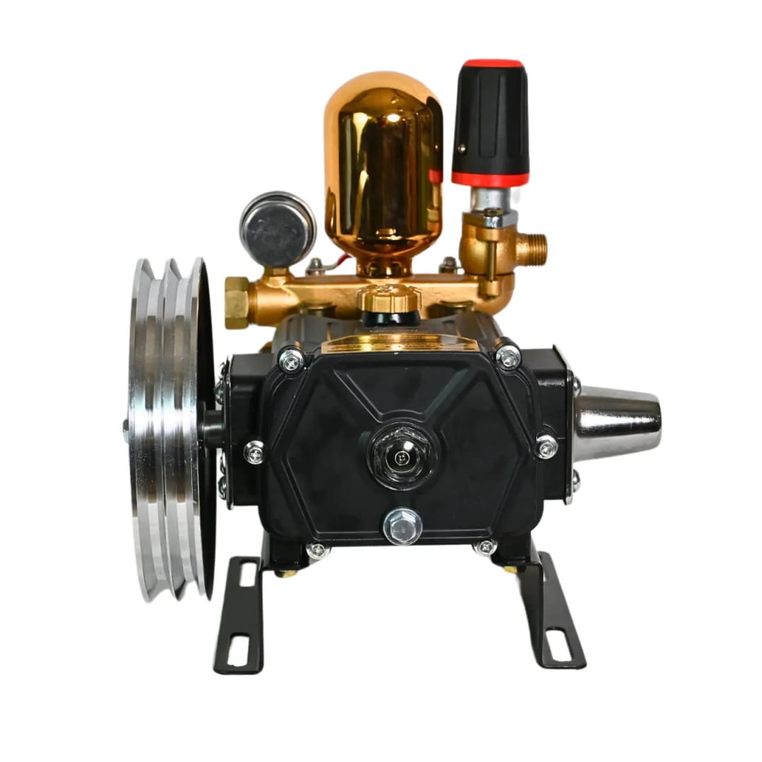 पैड कॉर्प एचटीपी ब्लैक - 22 प्रीमियम क्वालिटी स्प्रेयर, कृषि उपयोग के लिए सर्वोत्तम, 2-HP मोटर और पेट्रोल इंजन से संचालित - Image 2