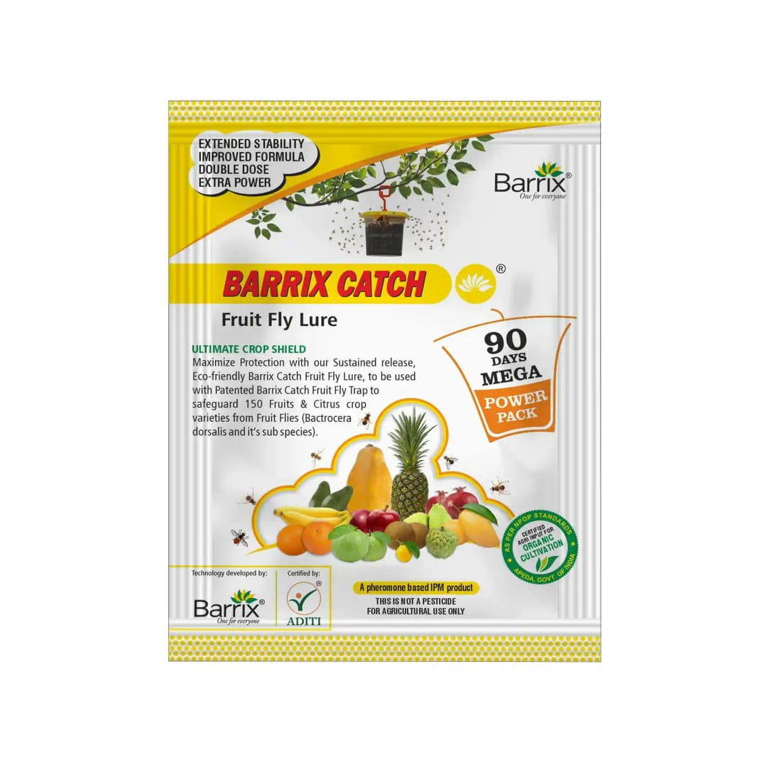 Barrix Catch Fruit Fly Trap Set , Pheromones Trap and Lure, Can Be Used For Fruit And Commercial Crops, Bactrocera dorsalis. - Image 6