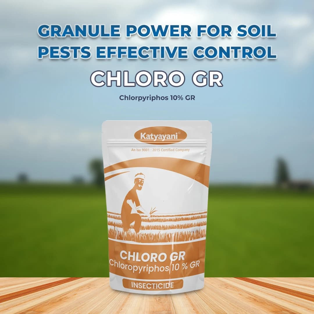 Katyayani Chloro GR Chlorpyriphos 10% GR Insecticide, For Effective Control of Soil-Borne Insects In Various Crops - Image 2