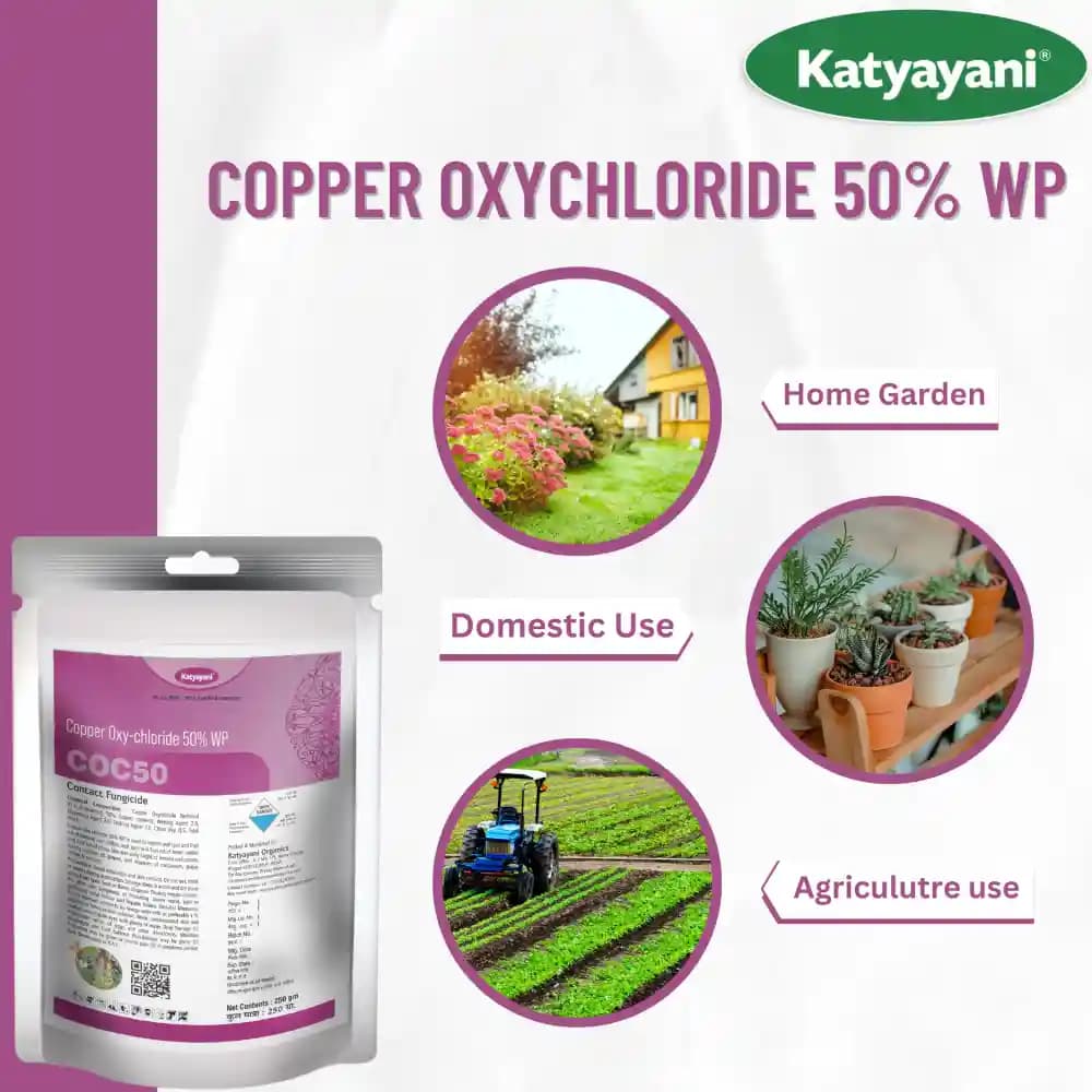 Katyayani COC 50 Copper Oxychloride 50% WP Fungicide, Effective Control Of Wide Range Of Fungal Diseases - Image 8