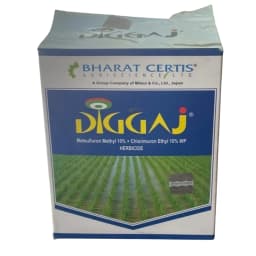 Bharat Certis DIGGAJ Metsulfuron Methyl 10% + Chlorimuron Ethyl 10% WP Herbicide, Effective Weed Control In Rice 2