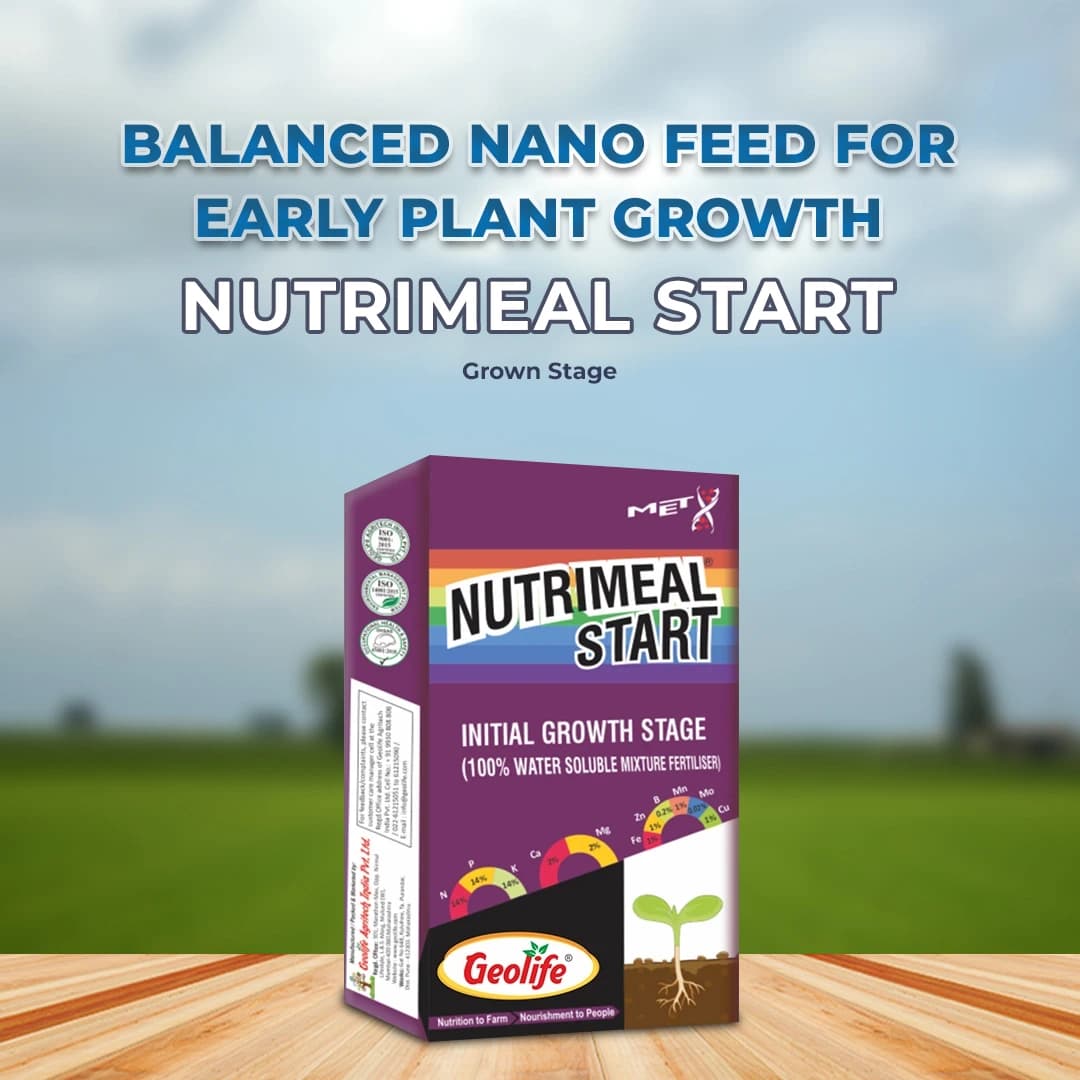 Nutrimeal Start For Initial Grown Stage 14:14:14 + TE Nano Technology WSF + TE, Acts As A Structural Component Of Cell Walls And Improves Root Hairs - Image 2