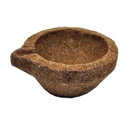 Radhe Cow Dung Panchgavya Natural Sambrani Empty Cup, For Daily Puja Or Havan (Pack Of 36) 1