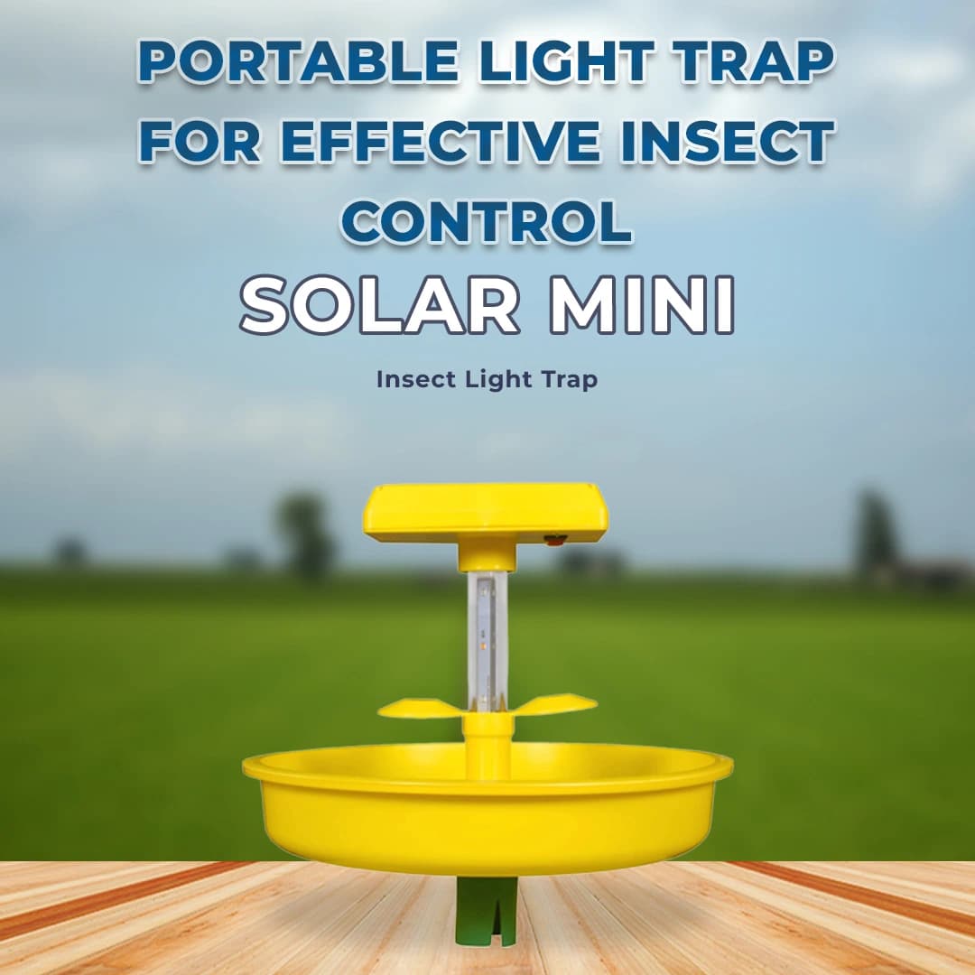 सिद्धि मिनी चार्जेबल कीट लाइट ट्रैप, गार्डन लाइट ट्रैप, सौर कीट नाशक, कीड़ों के लिए यूवी लाइट ट्रैप, पूरी तरह से स्वचालित - Image 2