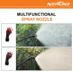 Neptune Max-10 12V Lithium-Ion Battery Powered Garden Sprayer With 10 LTR Tank Capacity, Waist Supporting Guard, 2 Spray Nozzles For Farming & Garden 4