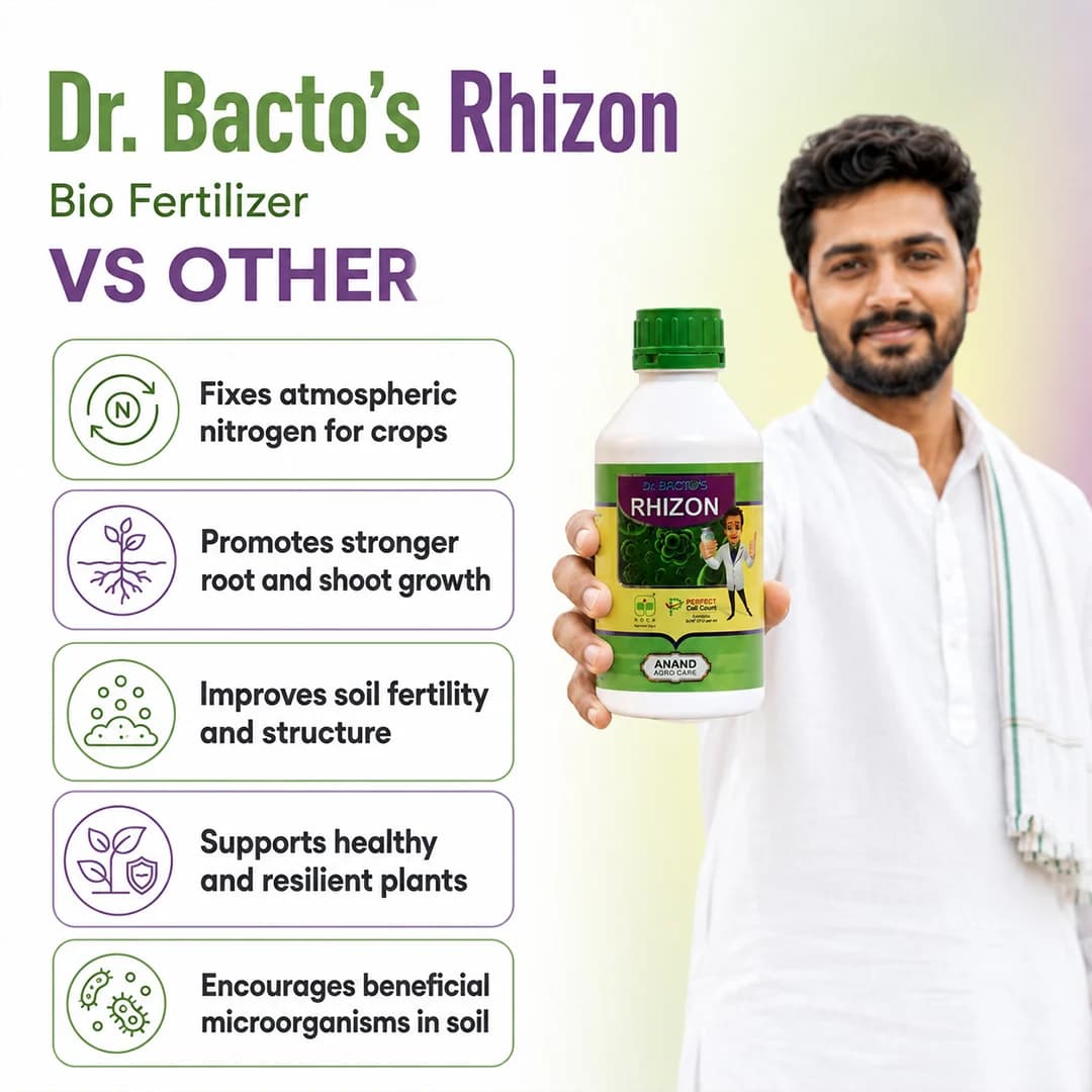 Dr. Bacto\'s Rhizon, Rhizobium Spp. Fixes The Atmospheric Nitrogen, Improves The Plant\'s Vigor And Health, Eco-Friendly - Image 3