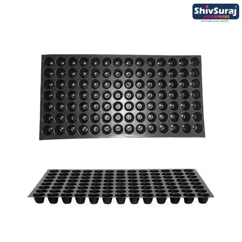 शिवसूरज 98 कैविटी सीड्लिंग ट्रे, गोल आकार के छेद वाली ट्रे, नर्सरी ट्रे, बीज बोने के लिए। - Image 8