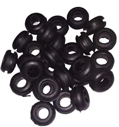 Siddhi Irrigation Rubber Grommet (16 mm) Durable and Long Lasting, Black Colour, High Quality Product - Image 2