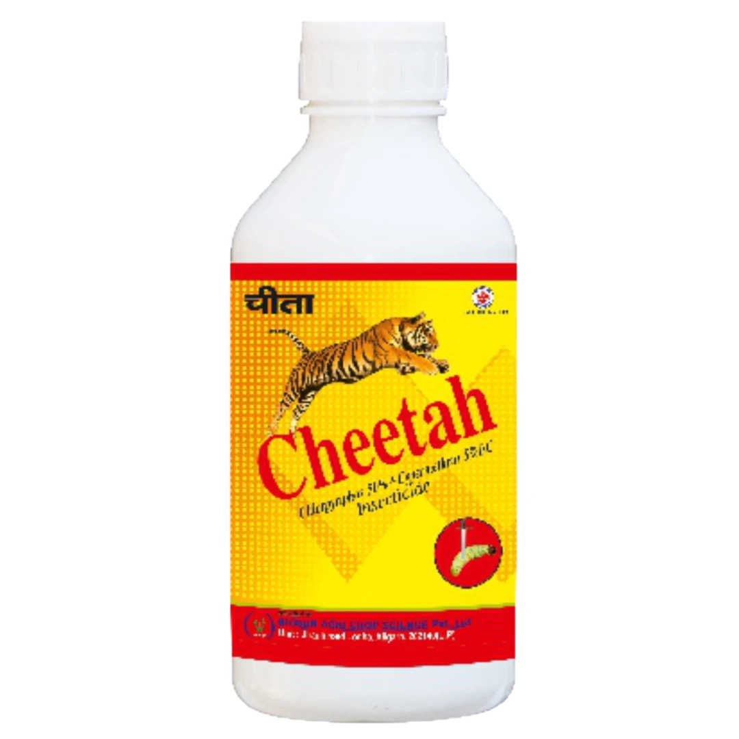 BIOSUN Cheeta Chlorpyrifos 50% + Cypermethrin 5% EC Insecticide, Effective Control Sucking Pests In Crops