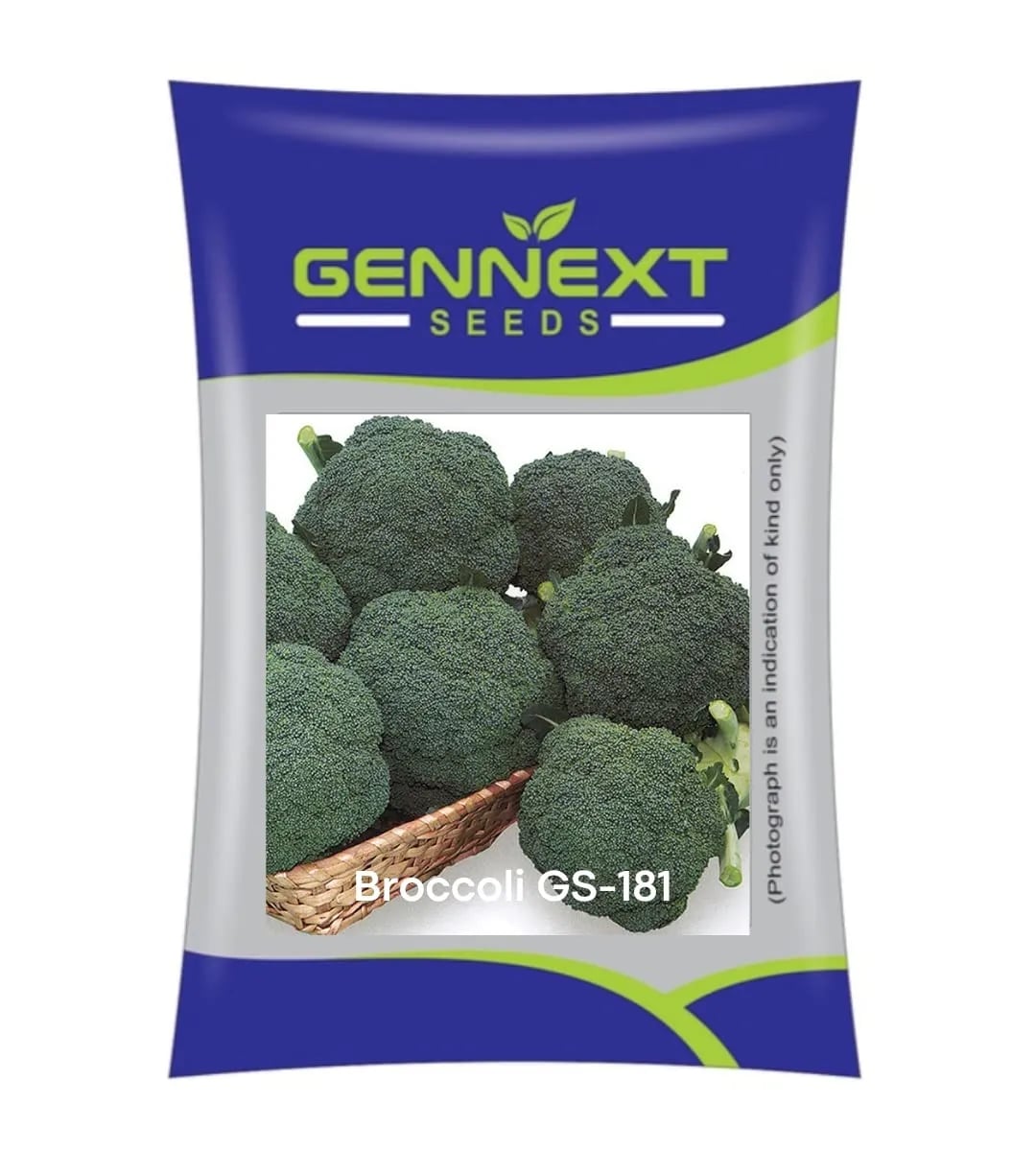 Gennext GS-181 F1 Hybrid Broccoli Seeds, High Yield, Dark Green and Superior Quality
