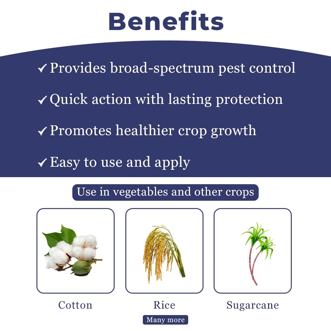 FMC Talstar Bifenthrin 10% EC Insecticide, Control On Various Sucking And Chewing Pests - Image 4