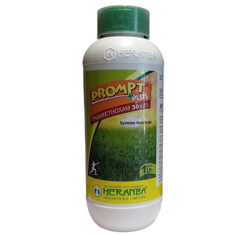 Heranba PROMPT PLUS Thiamethoxam 30% FS Insecticide, Broad Spectrum, Systemic, Designed For Seed Treatment And Crop Protection
